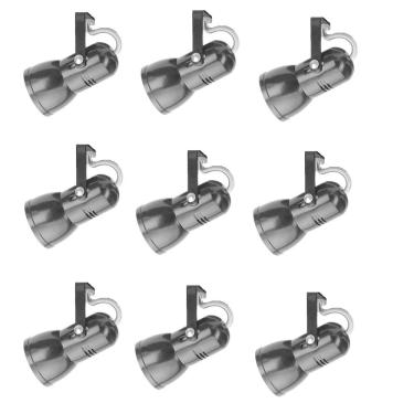 Imagem de Kit 9 Spot Trilho Perfilado Eletro calha Par20 Bulbo OL2