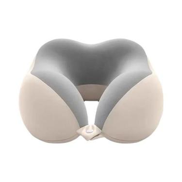 Imagem de Almofada Ergonômica Para Pescoço Em Formato U Para Adultos, Conforto M