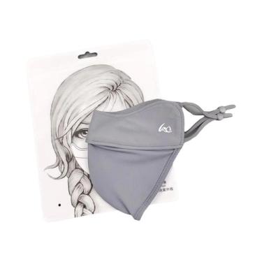 Imagem de Máscara De Seda Gelada Fina Para Proteção Facial E Ocular No Verão, Id