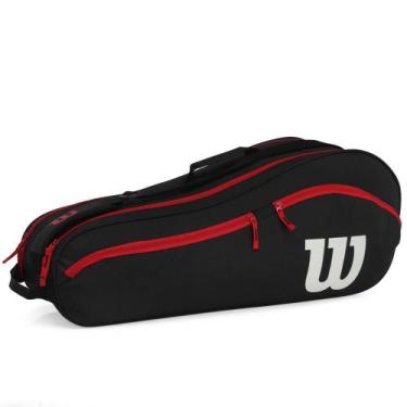 Imagem de Raqueteira Wilson Advantage 25 6PK Preto