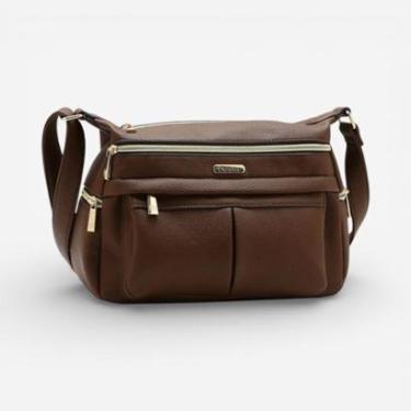 Imagem de Bolsa Feminina Chenson Transversal Café-Feminino