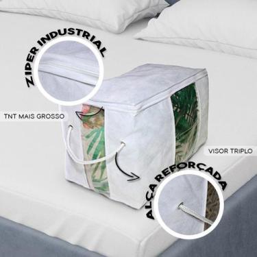 Imagem de 6 Organizador Multiuso Guarda Roupa Armário Edredom - Idealiza