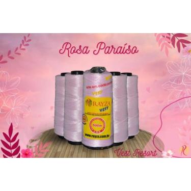 Imagem de Linha RAYZA Vest Resort Grossa 002-Rosa Paraiso Tex 288 Novidade, Kit 