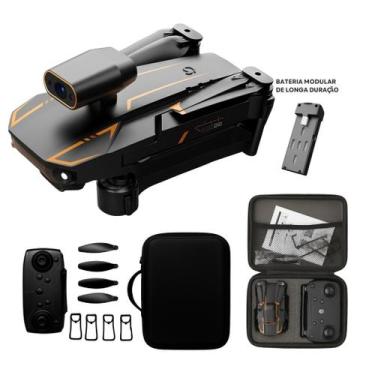 Imagem de Drone S91 Pro 4K HD Câmera Dupla WiFi 5G Sensor Obstáculos Ajuste 90 S
