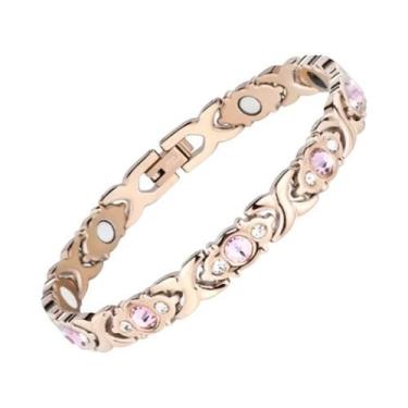 Imagem de Pulseira Magnética Terapêutica Removível Para Mulheres, Emagrecimento,