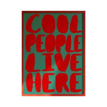 Imagem de Pôster De Arte De Parede Moderno Com Copo De Vinho Em Lona Listrada Ve