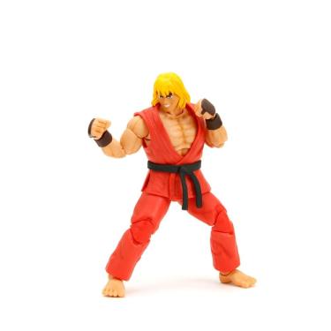 Imagem de Boneco de ação Jada Street Fighter II 6 Ken com 15 cm de altura e 13 anos ou mais