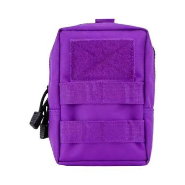 Imagem de Bolsa Tática Molle Para Cintura EDC, Primeiros Socorros, Esportes Ao A