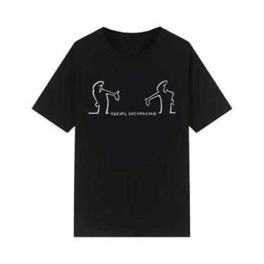 Imagem de Camiseta Unissex De Gola Redonda Casual Streetwear TV La Linea Osvaldo