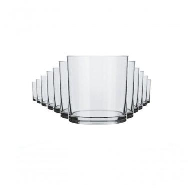 Imagem de Jogo 6 Copo Bar Whisky Drink Cerveja água Dose 320 Ml Barman