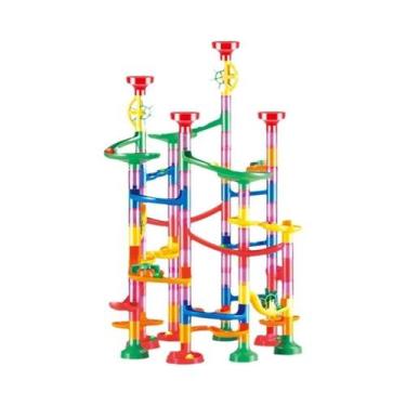 Imagem de Brinquedo De Montar Pista De Bolinhas 3D Para Crianças, Labirinto De B