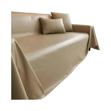 Imagem de Protetor De Sofá Impermeável Antiderrapante De Cor Sólida, Capa Univer