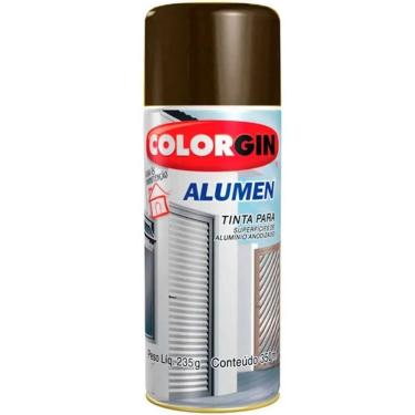 Imagem de Tinta Spray Alumen 350ml Bronze Escuro - 772 - COLORGIN