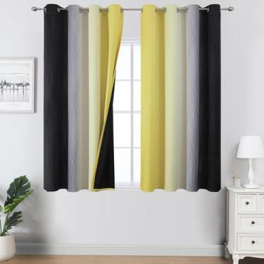 Imagem de Cortinas Estelar Textiler Ombre Blackout Thermal 132x137cm