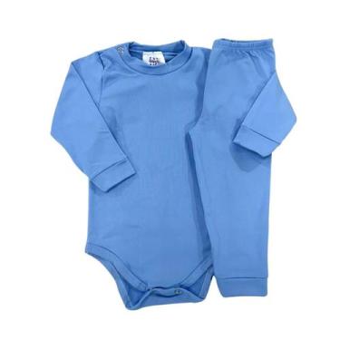 Imagem de Conjunto Térmico Comfort Segunda Pele Peluciado Inverno Bebê - Fofotin