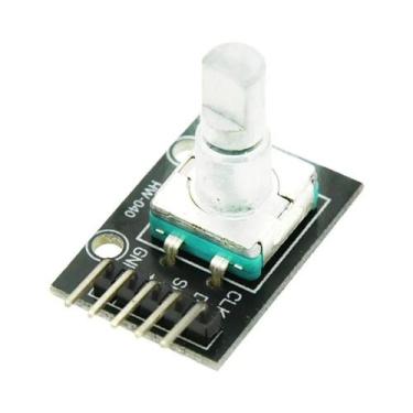 Imagem de Módulo Encoder Rotativo 360 Graus KY-040 Com Potenciômetro E Botão Par