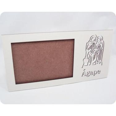 Imagem de Porta Retrato MDF 15x21 Sagrada Família - Elegante e Moderno - no-bran