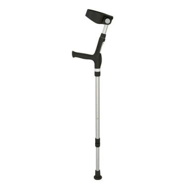Imagem de Muleta Canadense Ortopédica Articulada Mercur Preto 130kg
