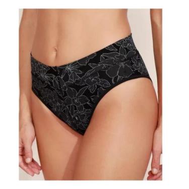 Imagem de Calcinha Alta Cavada Olimpo Demillus Cós Firma Barriguinha - GR, GR, P