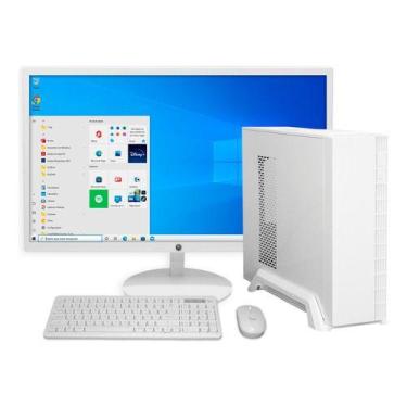 Imagem de Computador Pc Slim Branco I7 16g Ram Ssd 960gb Tela 23 Plana - PRIME S