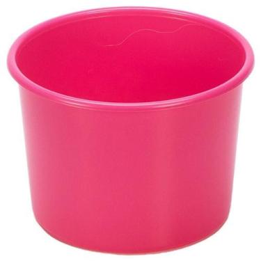 Imagem de Kit Baldinho de Pipoca Plástico 1 e 5 l 20 Unidades Rosa para Festas e
