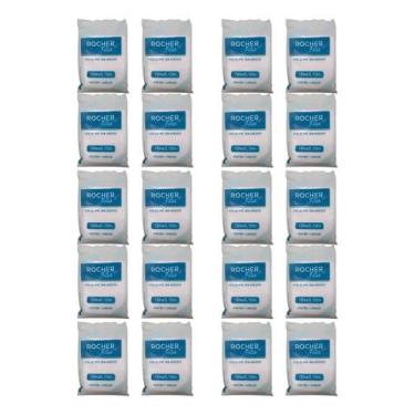 Imagem de Kit 20 Fita Pvc Branca 10 Mm X 10mt S adesivo Branca - FITAS