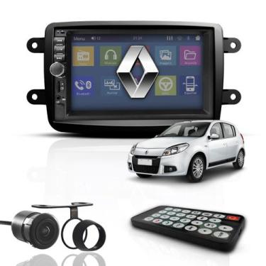Imagem de Kit Central Multimídia Universal Mp5 Espelha Sandero - First Option