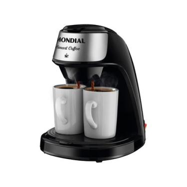 Imagem de Cafeteira elétrica 2 xícaras preta Smart Coffee - C-42-2X-BI (110V) - 