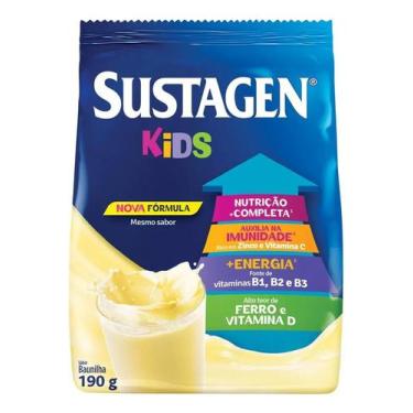 Imagem de Sustagen Kids Complemento Alimentar Sabor Baunilha - Sachê 1