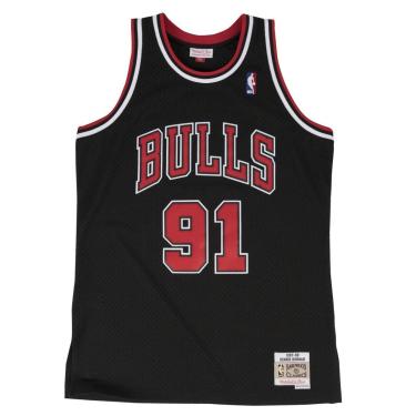 Imagem de Regata Mitchell & Ness Swingman Jersey Chicago Bulls Alternate 1997-98 Dennis Rodman Ma...