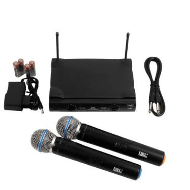 Imagem de Microfone sem fio uhf - duplo  u-585 jwl ( mão / mão )