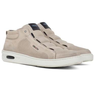 Imagem de Sapatênis Masculino Ferracini 24h New Blady Casual Couro Cano Alto Bot