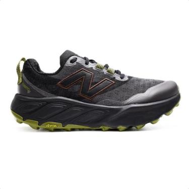 Imagem de Tênis New Balance Hierro V9 Masculino, Preto, Verde escuro, 45