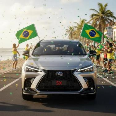 Imagem de Bandeira Brasil Carro Kit 2 Peças Copa Do Mundo - Angry Bee