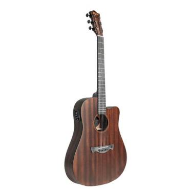Imagem de ViolãoTagima Aço San Francisco Flat Cutaway All Sapele