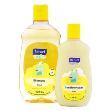 Imagem de Kit Shampoo 400ml e Condicionador 210ml Baby Suave - Baruel