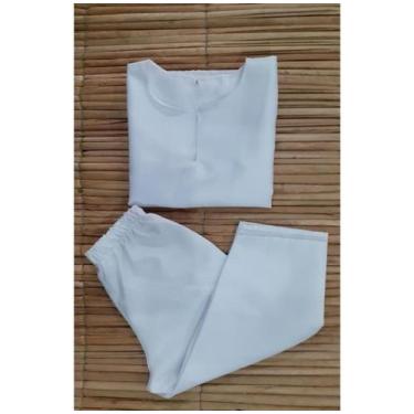 Imagem de Conjunto de Oxford Infantil/Roupa de Ração Infantil Candomblé/Umbanda 