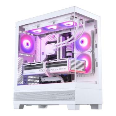 Imagem de Gabinete Gamer Phanteks Xt View, Mid-Tower, Lateral em Vidro, Com 3 Fa