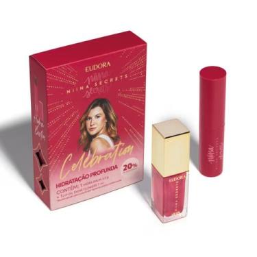 Imagem de Niina Secrets Celebration Hidra Balm 3,2g Lip Oil Shine Flowers 7ml Eu