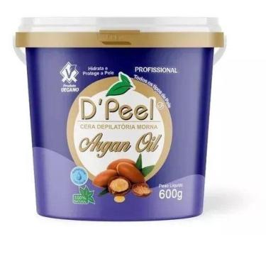 Imagem de Cera depilatória morna argan oil d'peel 600g