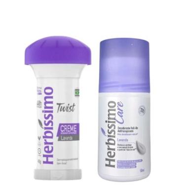Imagem de Kit Desodorante Herbíssimo Roll-on + Twist Lavanda - Dana