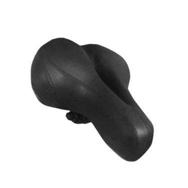 Imagem de Selim Banco 02 Molas Mod Vazado Largo Cruizer Plus Preto - RAD7