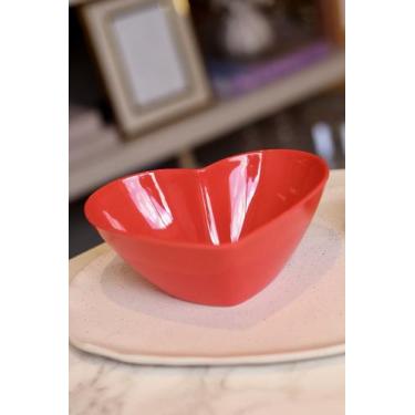 Imagem de Bowl De Melamine Em Formato De Coração - 17cm - Tuut