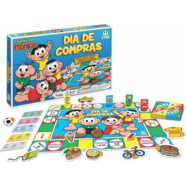 Imagem de Jogo de Tabuleiro T. da Monica Dia de Compras - Nig Brinquedos