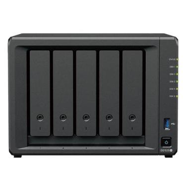 Imagem de Servidor Nas Synology DS1525+ AMD Ryzen V1500B 5 Baias - Preto