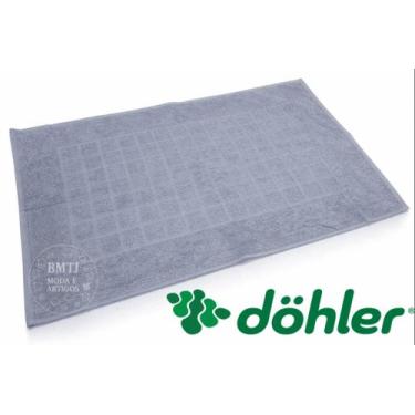 Imagem de Toalha de Piso para Banheiro Döhler Royal 45x70cm Alta Absorção e Maci