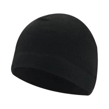 Imagem de Gorro Unissex Quente De Inverno Em Fleece Polar Macio E Grosso, À Prov