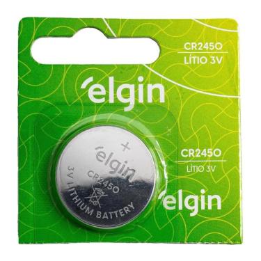 Imagem de Bateria de Lítio CR2450 Elgin 82305 - Unidade