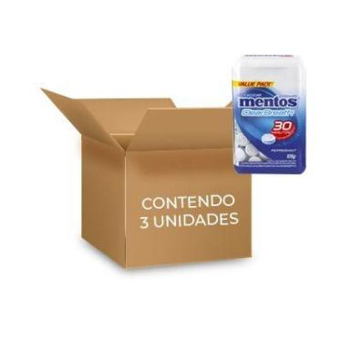 Imagem de Mentos ClearBreath Potão Peppermint contendo 3 unidades de 105g cada