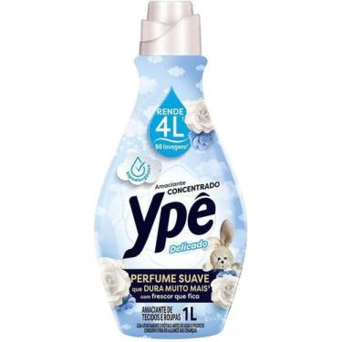 Imagem de Amaciante roupa ype concentrado delicado frasco 1 l - Ypê